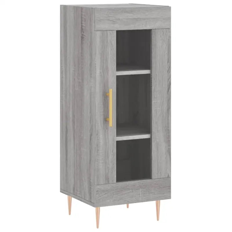 Grijs Sonoma dressoir in bewerkt hout met tijdloze uitstraling - Dressoirs & buffetkasten