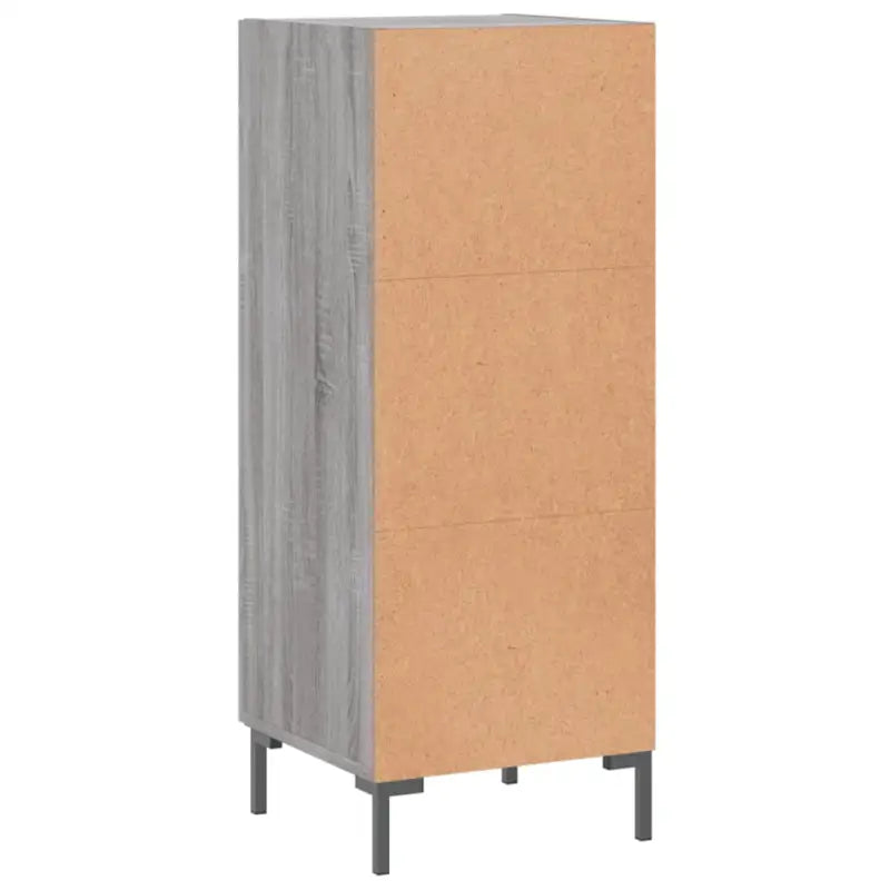 Grijs Sonoma dressoir in bewerkt hout met tijdloze uitstraling - Dressoirs & buffetkasten