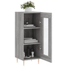 Grijs Sonoma dressoir in bewerkt hout met tijdloze uitstraling - Dressoirs & buffetkasten