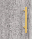 Grijs Sonoma dressoir in bewerkt hout met tijdloze uitstraling - Dressoirs & buffetkasten