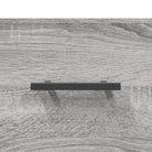 Grijs Sonoma dressoir met metalen pootjes en bewerkt hout - Dressoirs & buffetkasten