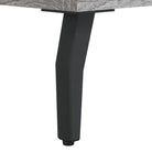 Grijs Sonoma dressoir met metalen pootjes en bewerkt hout - Dressoirs & buffetkasten