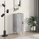 Grijs Sonoma dressoir met metalen poten en bewerkt hout - Betongrijs / 1 - Dressoirs & buffetkasten