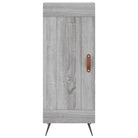 Grijs Sonoma dressoir met metalen poten en bewerkt hout - Dressoirs & buffetkasten