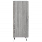 Grijs Sonoma dressoir met metalen poten en bewerkt hout - Dressoirs & buffetkasten