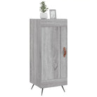 Grijs Sonoma dressoir met metalen poten en bewerkt hout - Dressoirs & buffetkasten