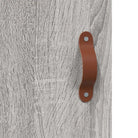 Grijs Sonoma dressoir met metalen poten en bewerkt hout - Dressoirs & buffetkasten