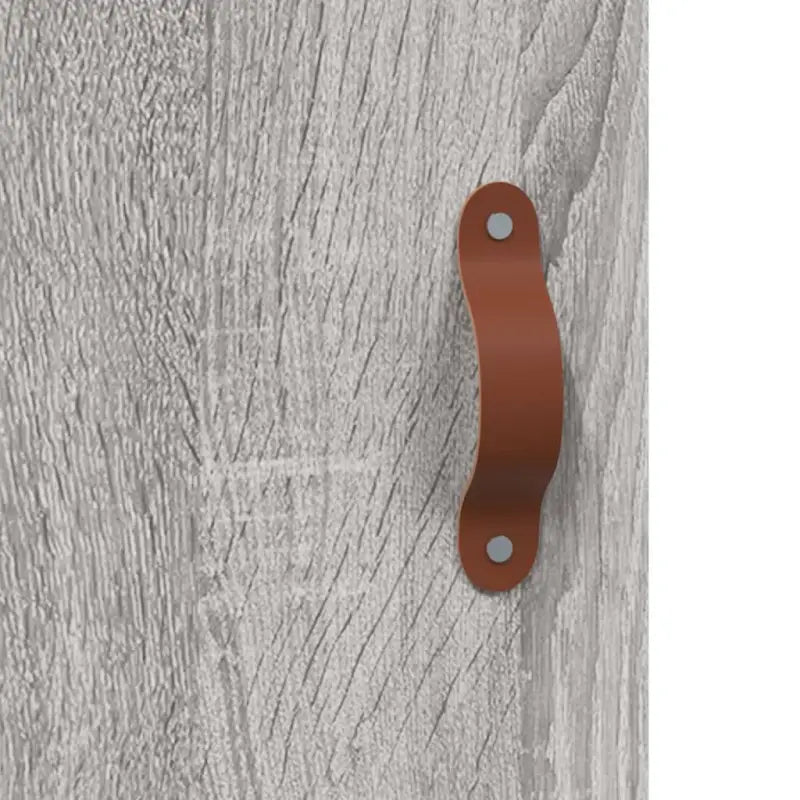 Grijs Sonoma dressoir met metalen poten en bewerkt hout - Dressoirs & buffetkasten