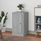 Grijs Sonoma dressoir van bewerkt hout met tijdloze uitstraling - Grijs sonoma / 1 - Dressoirs & buffetkasten