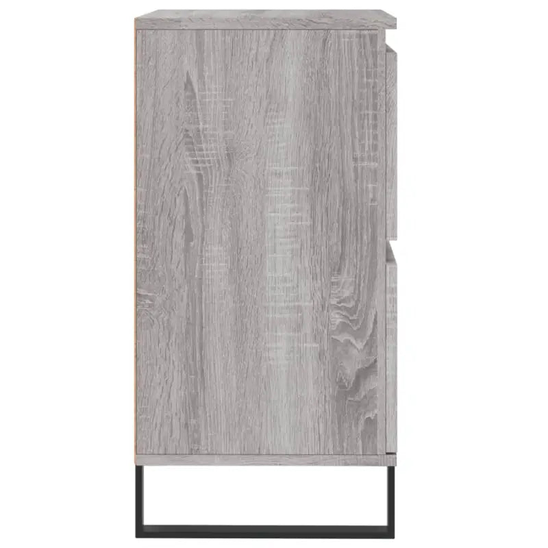 Grijs Sonoma Dressoir van bewerkt hout met tijdloze uitstraling - Dressoirs & buffetkasten