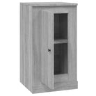 Grijs Sonoma dressoir van bewerkt hout met tijdloze uitstraling - Dressoirs & buffetkasten