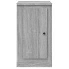 Grijs Sonoma dressoir van bewerkt hout met tijdloze uitstraling - Dressoirs & buffetkasten