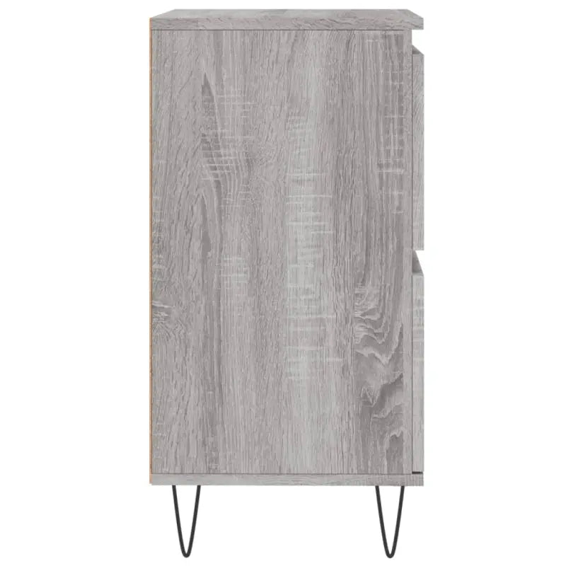 Grijs Sonoma Dressoir van bewerkt hout met tijdloze uitstraling - Dressoirs & buffetkasten