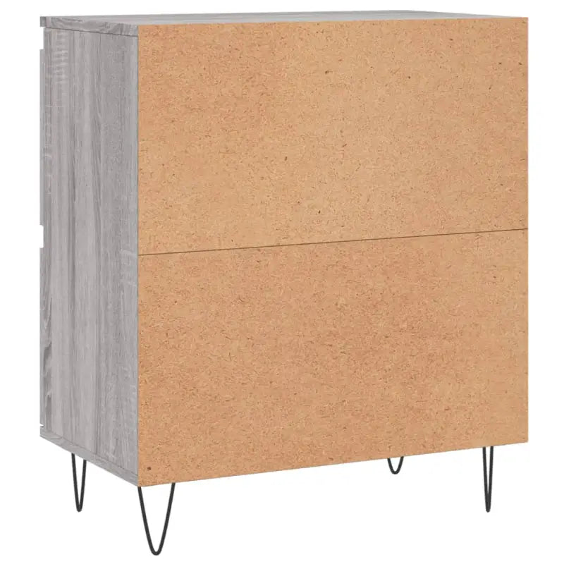 Grijs Sonoma Dressoir van bewerkt hout met tijdloze uitstraling - Dressoirs & buffetkasten