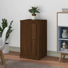 Grijs Sonoma dressoir van bewerkt hout met tijdloze uitstraling - bruin eikenkleur / 1 - Dressoirs & buffetkasten