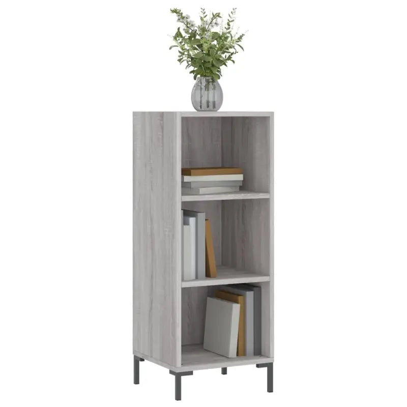 Grijs Sonoma dressoir van bewerkt hout voor een tijdloze uitstraling - Dressoirs & buffetkasten