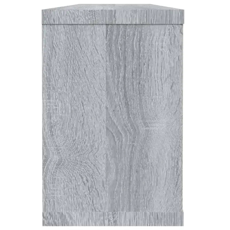 Grijs Sonoma wandplanken van bewerkt hout voor elegante woonkamerstijl - Grijs sonoma / 6 / 1 - Wandplanken