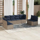 Grijze loungeset met waterdichte tas en gepoedercoat staal voor buiten - Grijs / Zonder tafel - Tuinsets