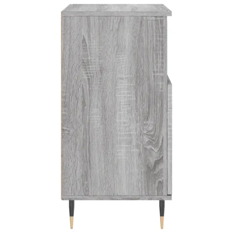Grijze Sonoma dressoirs en buffettafels van bewerkt hout - Dressoirs & buffetkasten