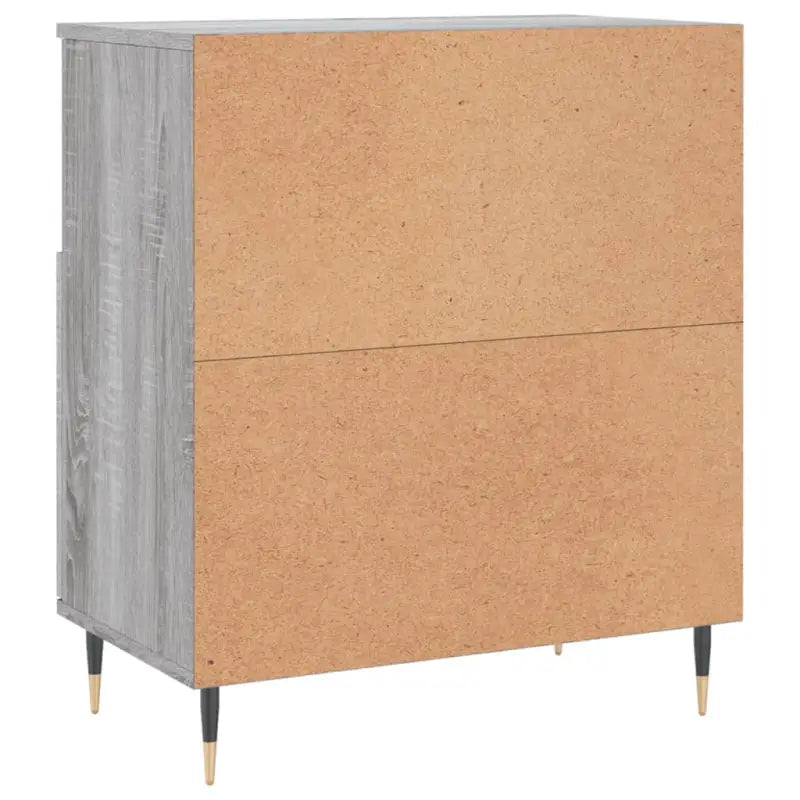 Grijze Sonoma dressoirs en buffettafels van bewerkt hout - Dressoirs & buffetkasten
