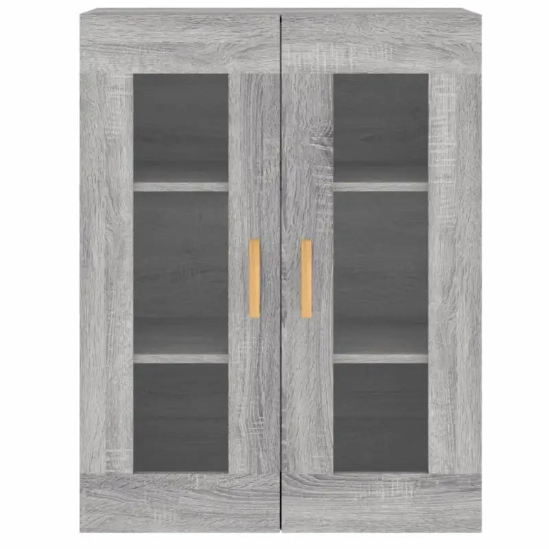 Grijze Sonoma Dressoirs met Extra Opbergruimte en Bewerkt Hout - Dressoirs & buffetkasten