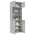 Grijze Sonoma Dressoirs van bewerkt hout voor extra opbergruimte - Dressoirs & buffetkasten