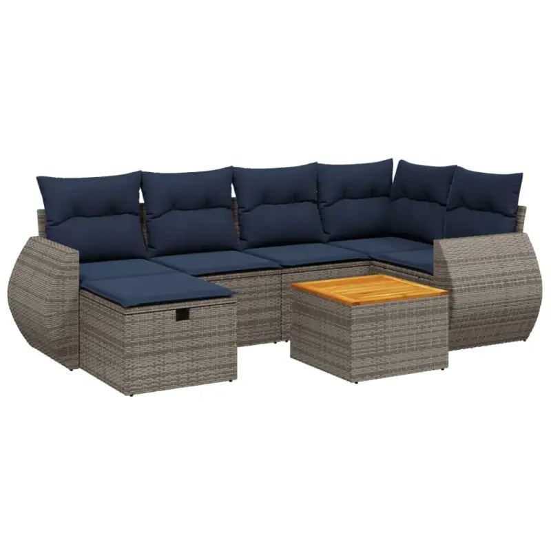 Grijze tuinset met gepoedercoat staal voor comfortabel buiten genieten - Tuinsets