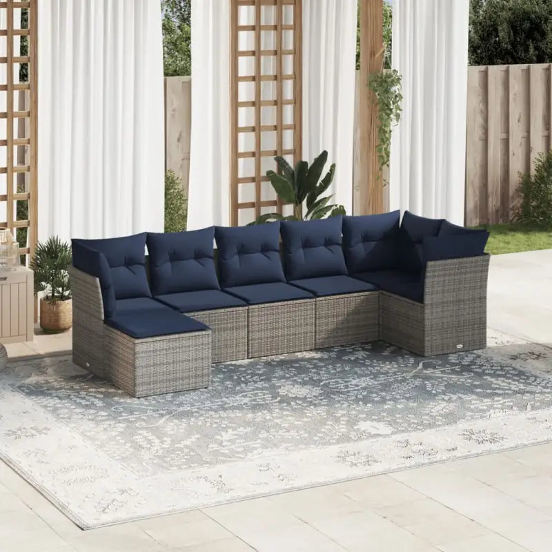 Grijze tuinset met waterdichte tas en gepoedercoat staal afmetingen - Tuinsets