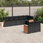 Grijze Tuinset met Waterdichte Tas en Gepoedercoat Staal voor Buiten gerust - Zwart / Zonder tafel - Tuinsets