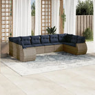 Grijze tuinset van gepoedercoat staal met waterdichte tas en comfortabele zitruimte - Grijs / Zonder tafel - Tuinsets
