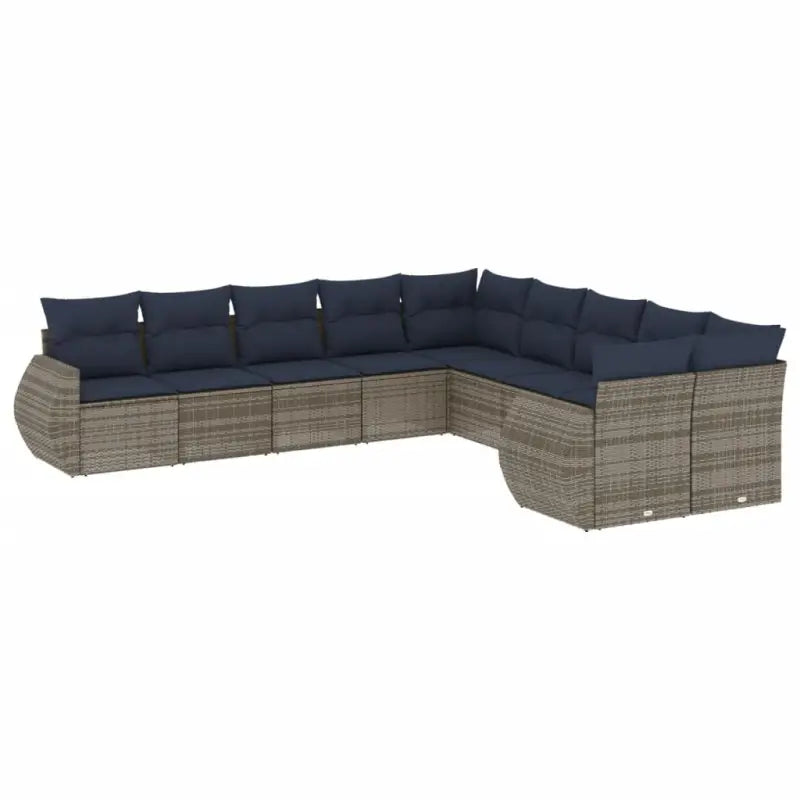 Grijze tuinset van gepoedercoat staal met waterdichte tas en comfortabele zit - Tuinsets