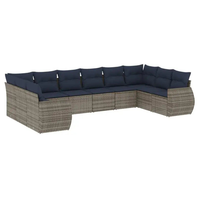 Grijze tuinset van gepoedercoat staal met waterdichte tas en comfortabele zitruimte - Tuinsets