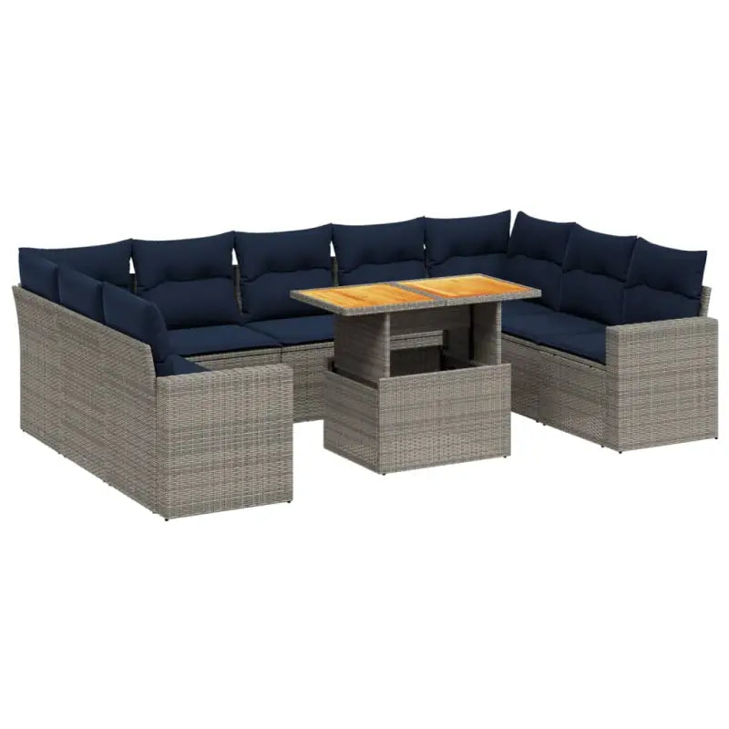 Grijze tuinstoelenset met gepoedercoat staal voor comfortabel buitenplezier - Tuinsets