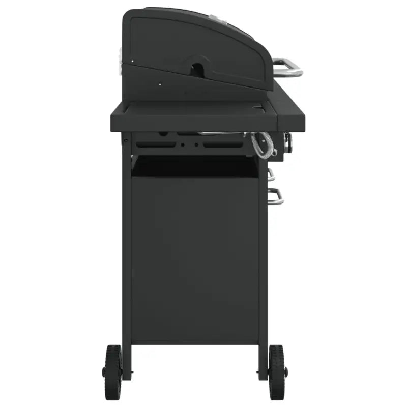 Grote gasbarbecue met ingebouwde thermometer en gepoedercoat staal - Barbecues
