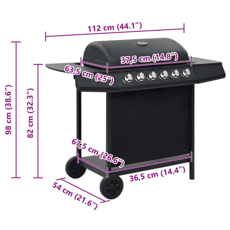 Grote gasbarbecue voor gezellige tuinfeesten - Barbecues