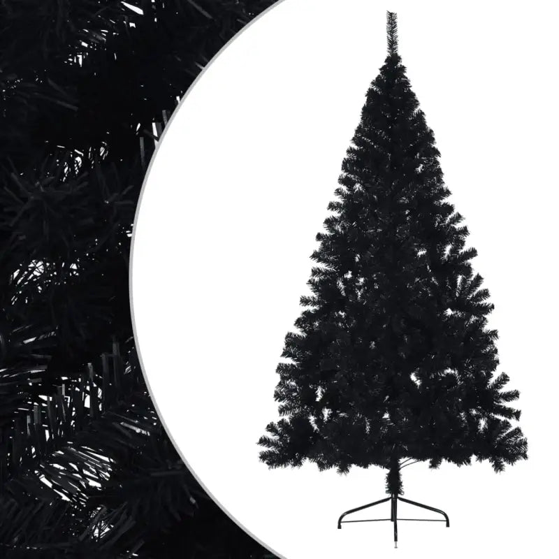 Halve kunstkerstboom voor een volle en realistische feestdagen sfeer - Kerstbomen