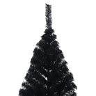 Halve kunstkerstboom voor een volle en realistische feestdagen sfeer - Kerstbomen