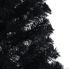 Halve kunstkerstboom voor een volle en realistische feestdagen sfeer - Kerstbomen