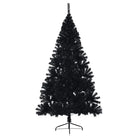 Halve kunstkerstboom voor een volle en realistische feestdagen sfeer - Kerstbomen