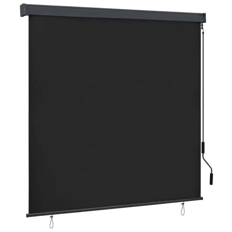 Handbediend tuinrolgordijn voor balkon tuin of terras - Antraciet / 170 x 250 cm - Jaloezieën & rolgordijnen