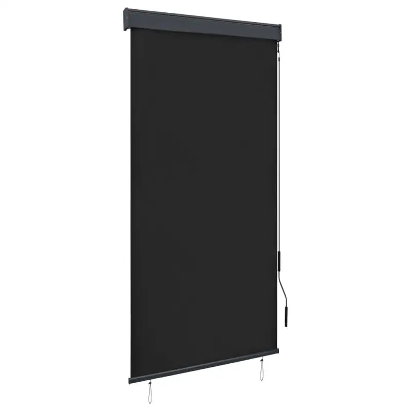 Handbediend tuinrolgordijn voor balkon tuin of terras - Antraciet / 80 x 250 cm - Jaloezieën & rolgordijnen