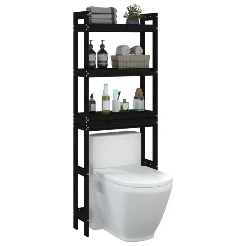 Handdoekrek of houder van massief grenenhout voor je badkamer - Handdoekrekken & -houders