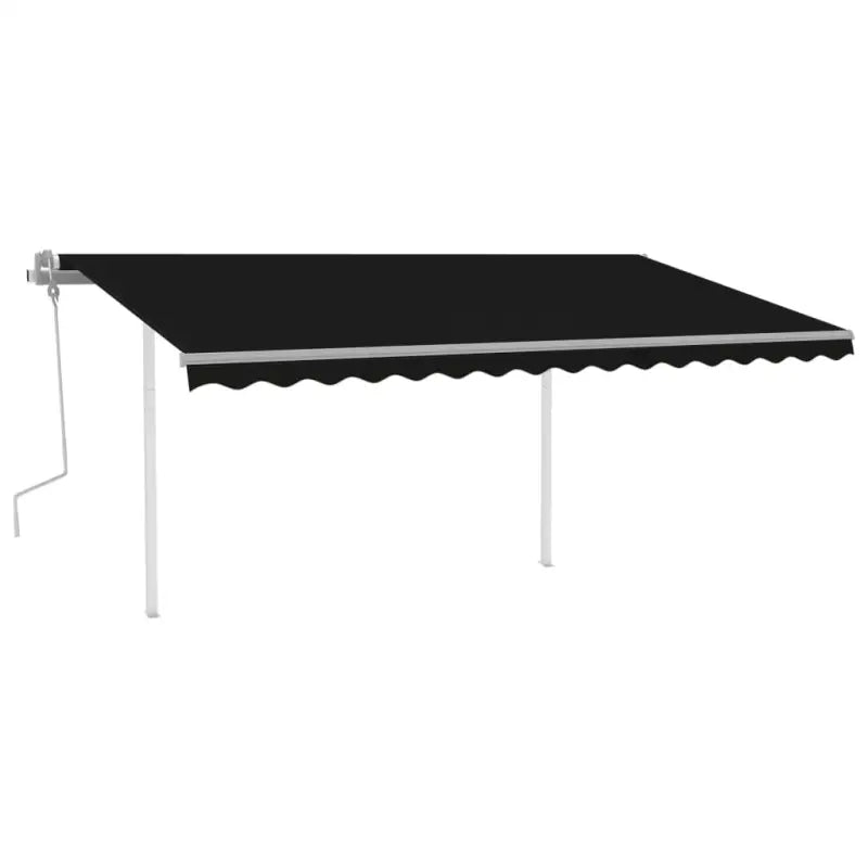 Handmatige uitschuifbare terrasluifel met gepoedercoat aluminium frame - Zonwering