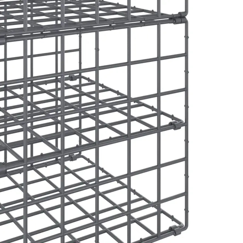 Hangende kastorganiser met open ontwerp en zeven planken voor ordening - Kledingrekken & kastinrichting