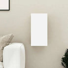 Hangende Tv-meubel van bewerkt hout voor een trendy woonkamer sfeer - Wit / 1 / 60 cm - Tv-meubels