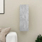 Hangende Tv-meubel van bewerkt hout voor een trendy woonkamer sfeer - Betongrijs / 1 / 90 cm - Tv-meubels