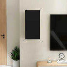 Hangende Tv-meubel van bewerkt hout voor een trendy woonkamer sfeer - Tv-meubels