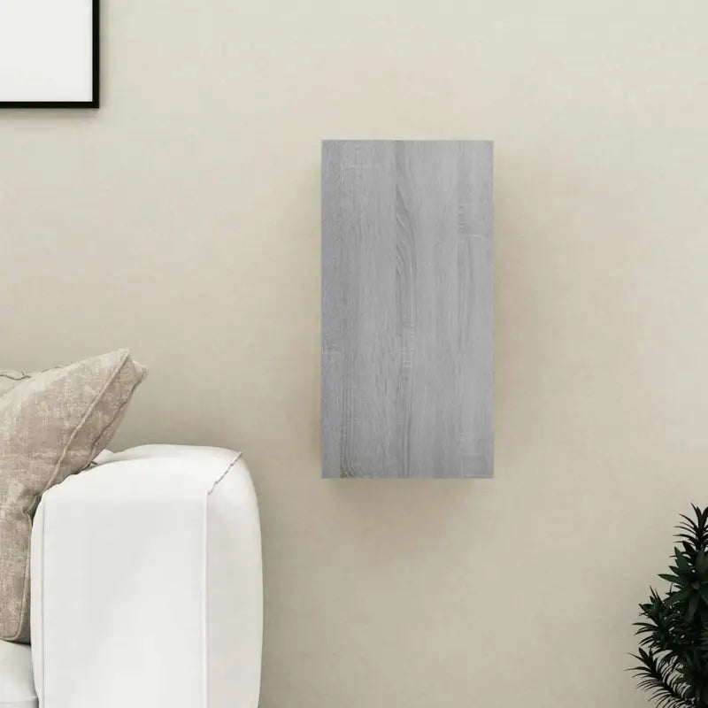 Hangende Tv-meubel van bewerkt hout voor een trendy woonkamer sfeer - Grijs sonoma / 1 / 60 cm - Tv-meubels
