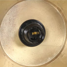 Hanglamp met verweerde bruine afwerking en antiek messingkleurige details - Lampen