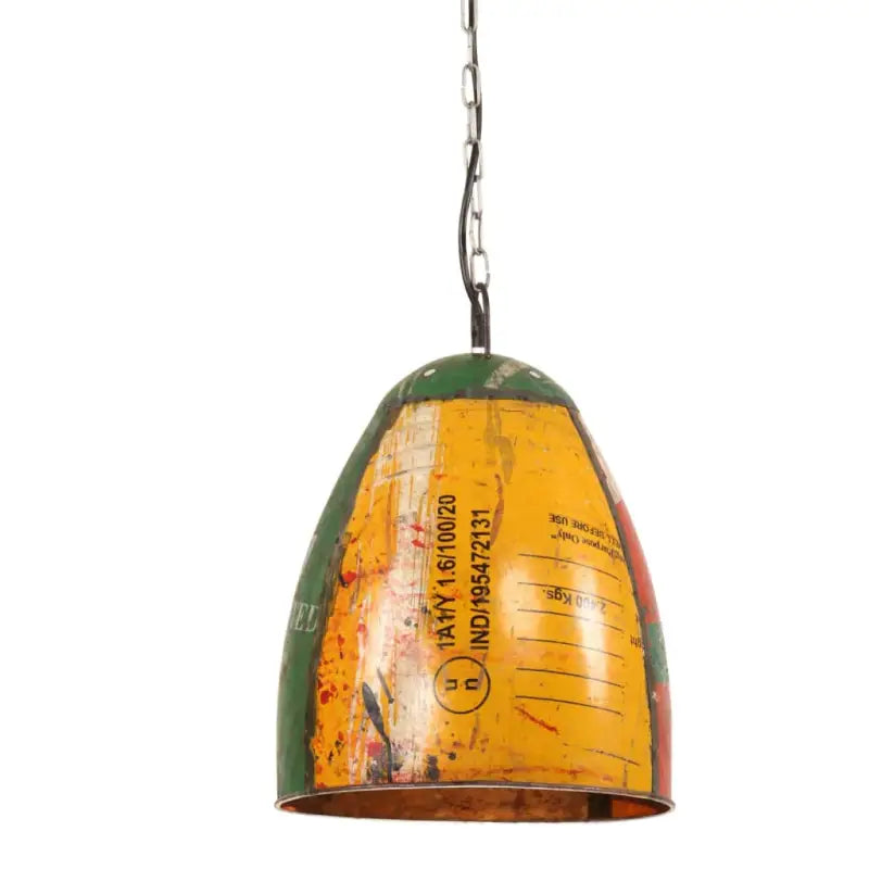 Hanglamp met witte coating voor woonkamer en eetkamer interieur - Multikleur / Ø 32 cm / 1 - Lampen